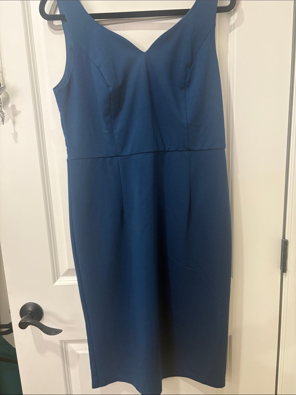 Grace Karin Teal Midi Sheath Dress